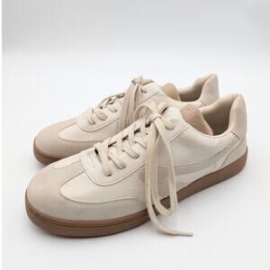 Dolce Vita Notice Stitch Sneaker Women's Shoes Beige Size US9.5 EU40